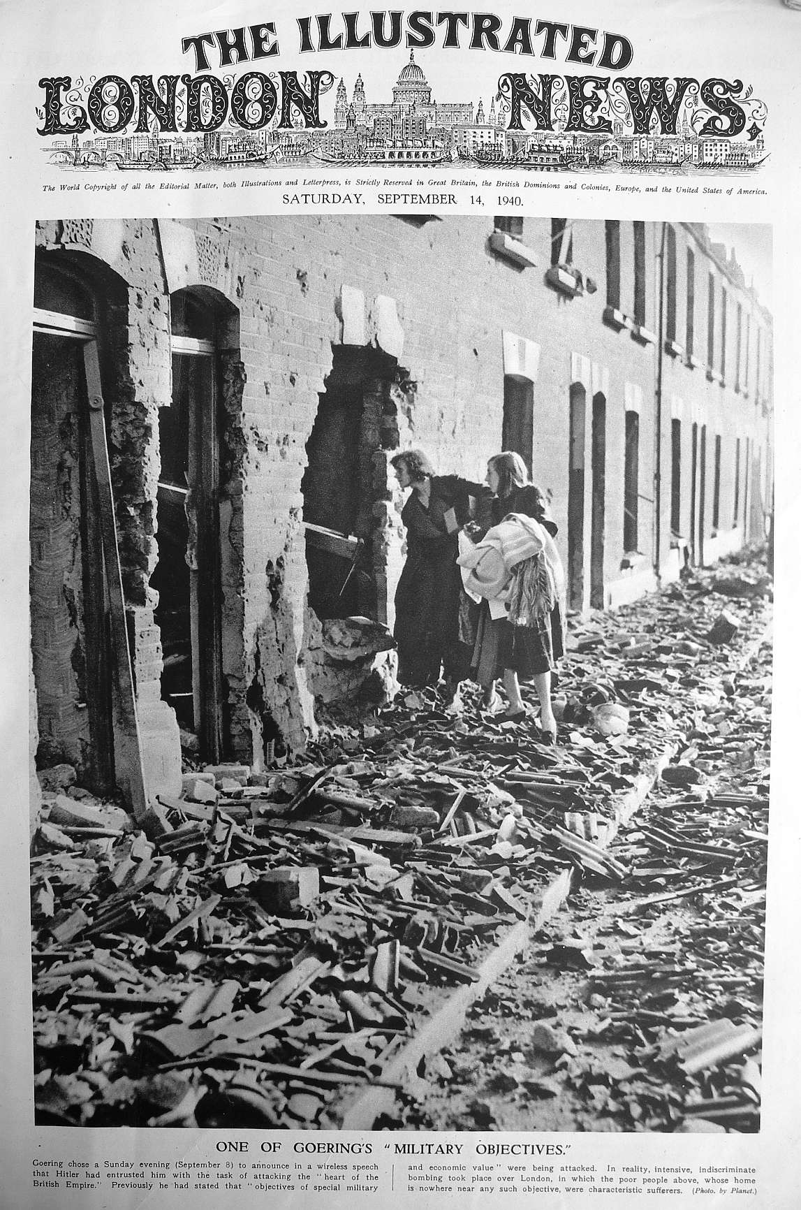 one of Goering's military objectives